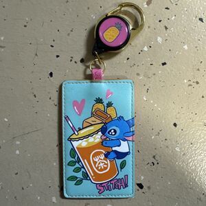 Loungefly Disney Lilo & Stitch Kawaii Drink Retractable Lanyard